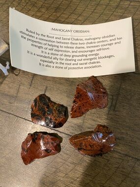 4pc Mahogany Obsidian